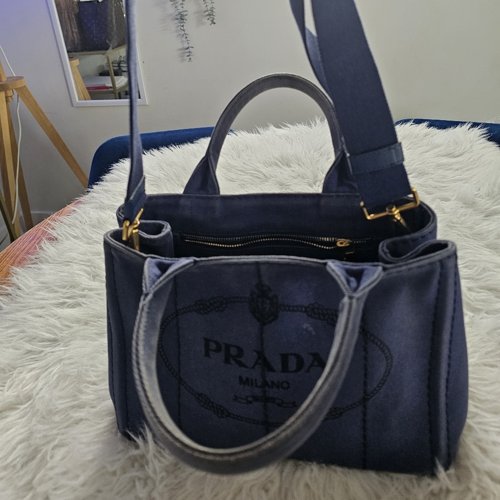 Prada Women's Blue Handbag
